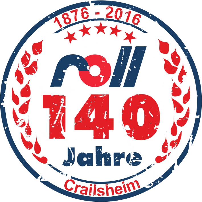 Maschinen von Roll auf Hof